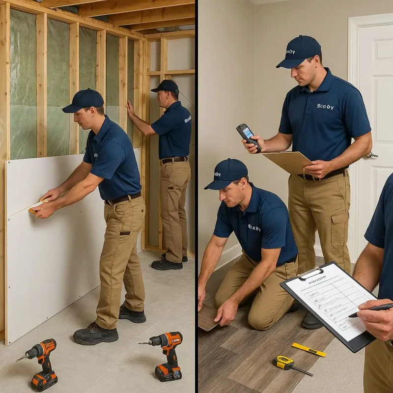 Repairs and Reconstruction process in Succasunna, NJ